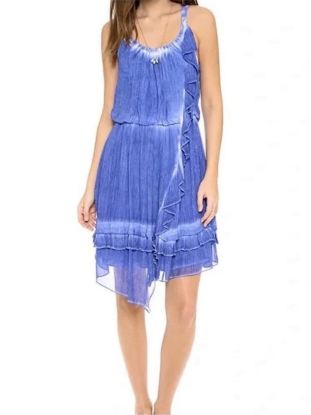 Free People Aphrodite Dress in mosaic blue/purple